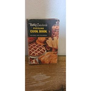 Betty Crockers Picture Cook Book 2nd edition 1956 Vintage MCM art illustrations
